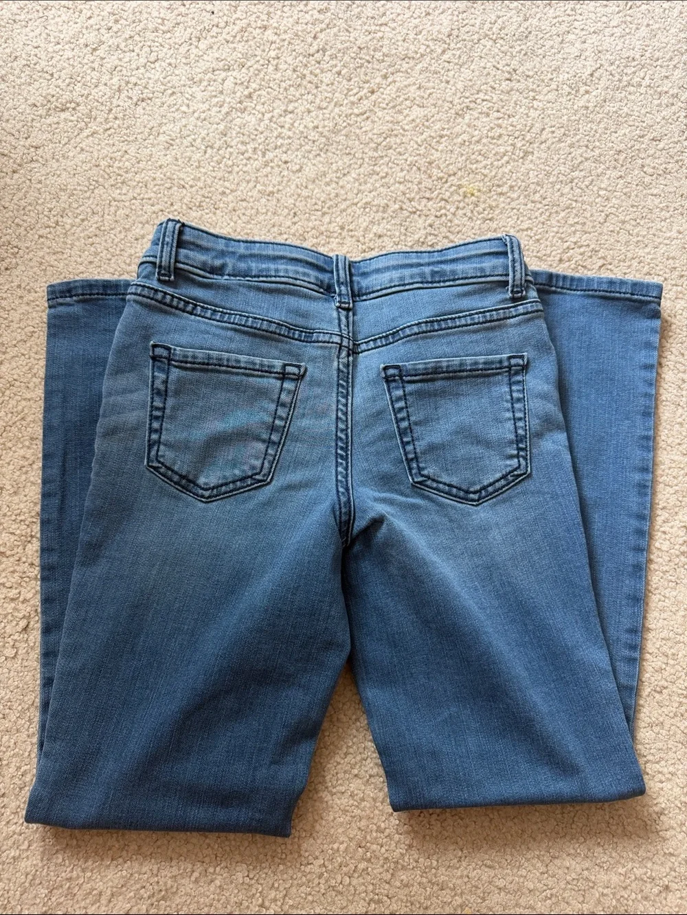 Cat & Jack Girl’s Blue Stretch Bootcut Jeans